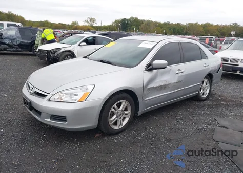 2007 Honda Accord 2.4 Ex из США, поврежденный, VIN 1HGCM56717A094284